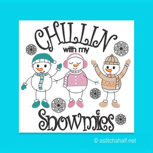 Chillin with my snowmies combo