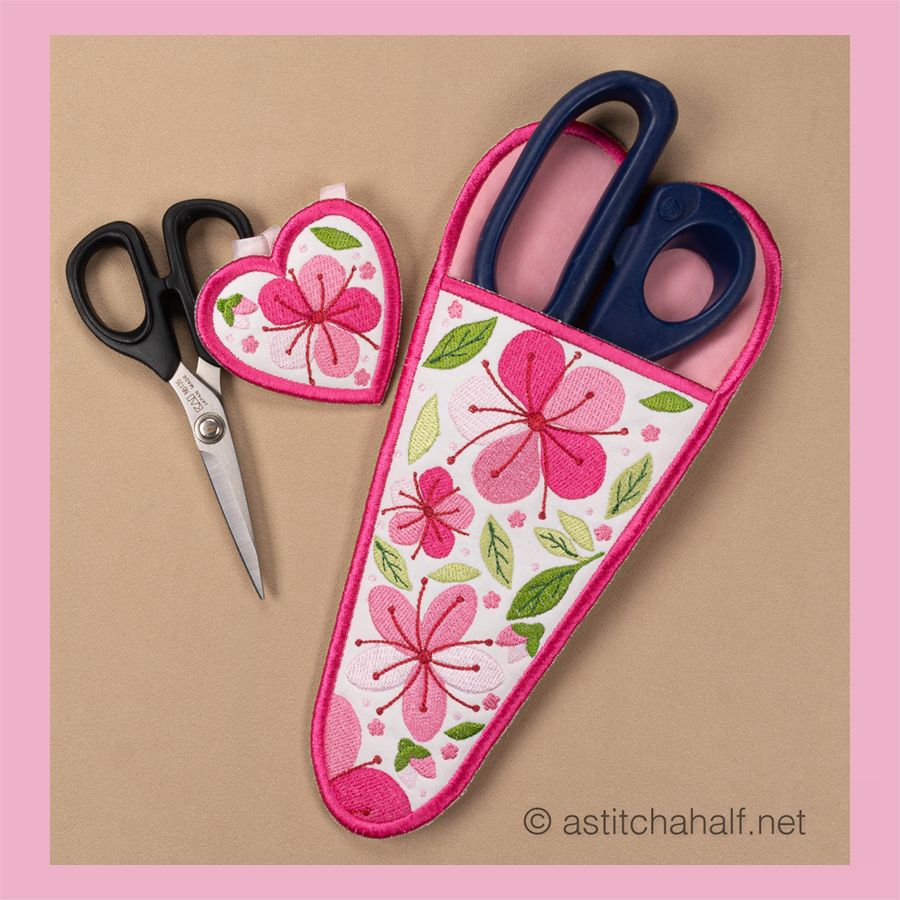 Late Bloomer Scissor Pocket and fob