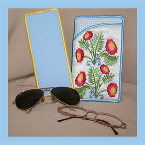 Fantasy Floral Eyeglass Cases