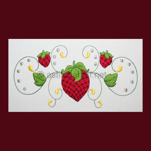 Alpine Strawberry - aStitch aHalf