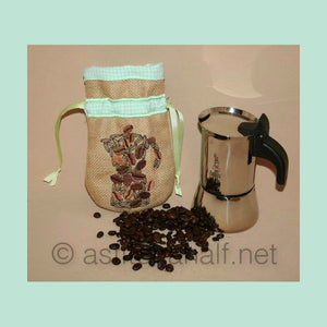 Drawstring Coffee Bag 02