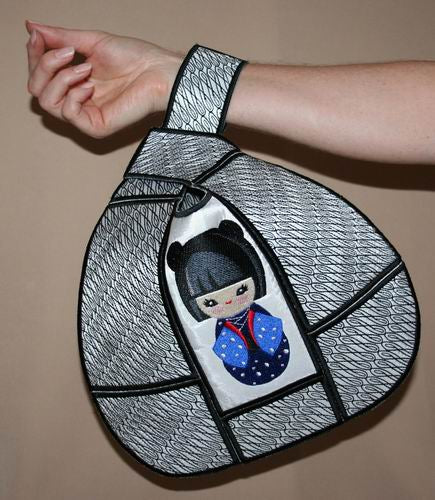 Japanese Knot Bag Nanako Doll - a-stitch-a-half