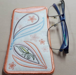 Delicate Fall Eyeglass Cases - aStitch aHalf