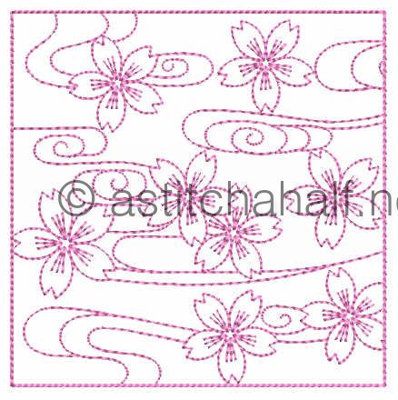 Jitsuko Japanese Tote and Quilt Blocks - a-stitch-a-half