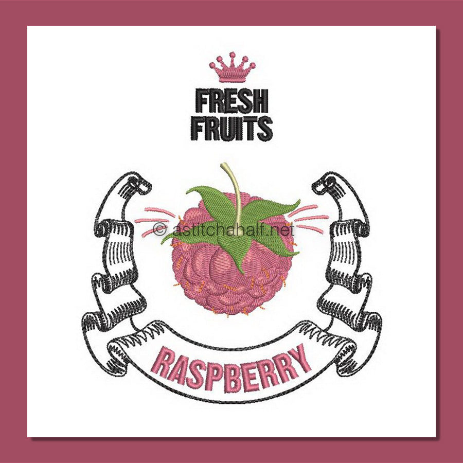 Sweet Collection Raspberry - aStitch aHalf