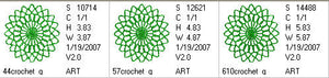 Cascading Crochet Doily 07 - a-stitch-a-half