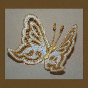 Freestanding Lace Butterfly 01 - aStitch aHalf