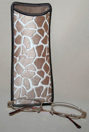 Giraffe Eyeglass Cases - a-stitch-a-half
