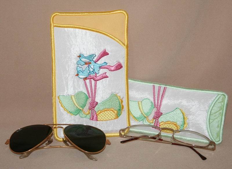 Flying Bonnet Eyeglass Cases - aStitch aHalf