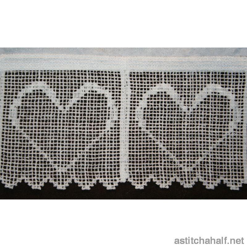 Dutch Lace in Hearts - a-stitch-a-half