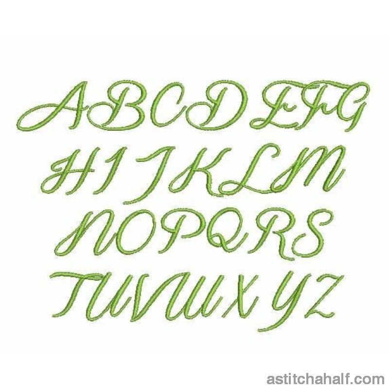 Fabulous Font Combo 5 - aStitch aHalf