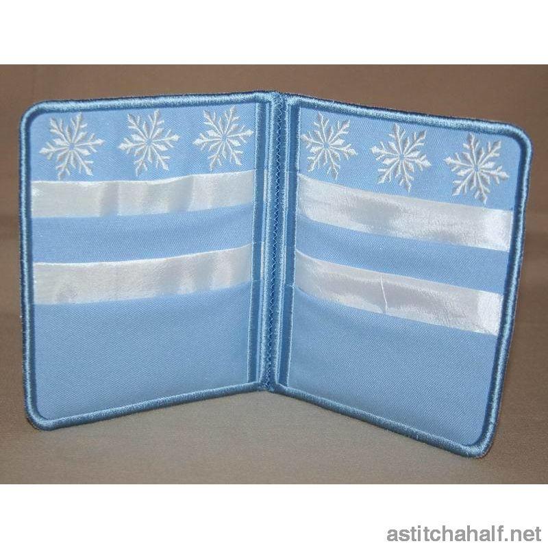 Icicle Wallet - a-stitch-a-half