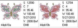 Paradise Butterfly 10 - a-stitch-a-half