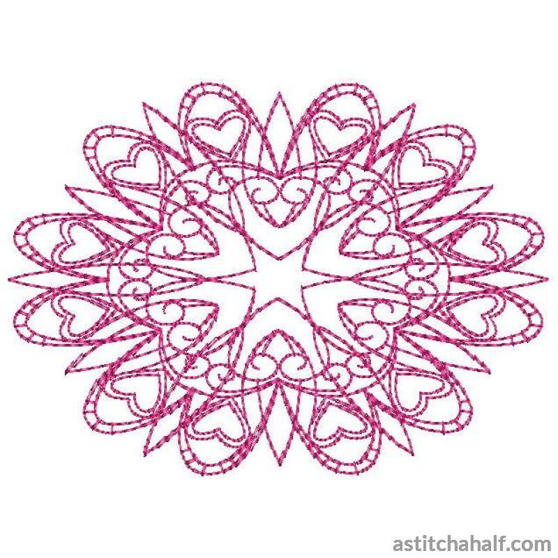 Lovely Snowflake 10 - a-stitch-a-half