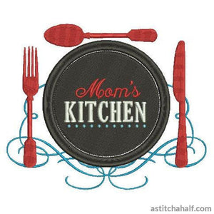 Moms Kitchen - aStitch aHalf