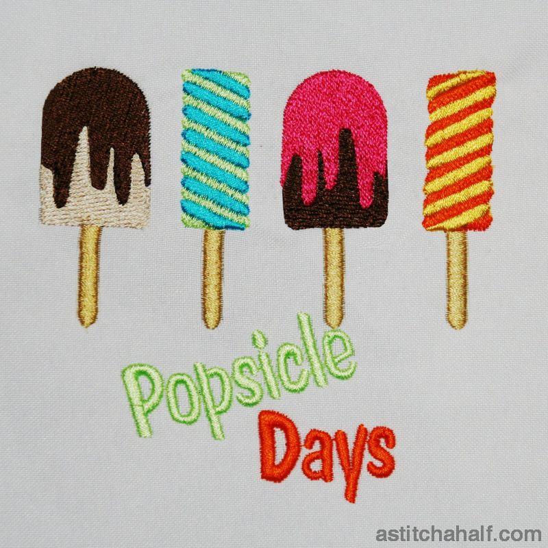 Popsicle Days - aStitch aHalf
