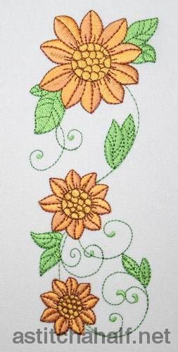 Popular Helianthus Sunflowers - a-stitch-a-half