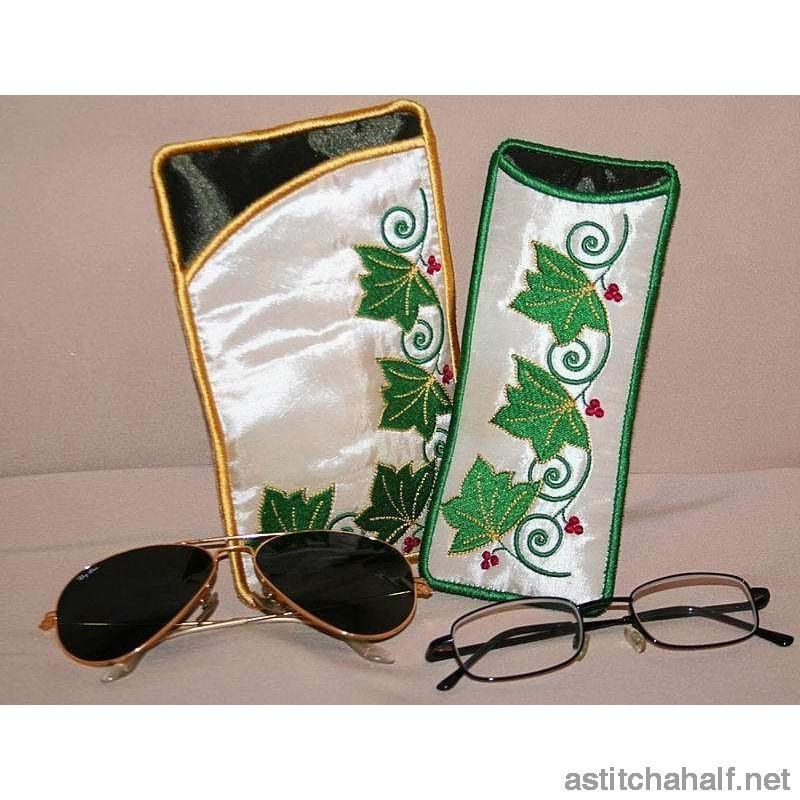 Royal Eyeglass Cases 01 - a-stitch-a-half