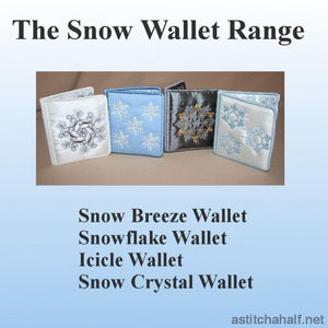 Snowflake Wallet - a-stitch-a-half