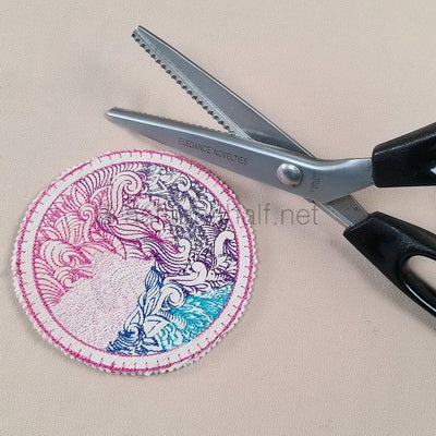 How to: Embroider on Balsa Wood