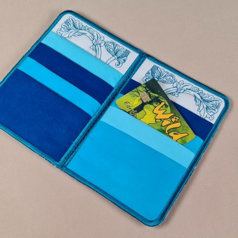 How to: Make a Wallet on your Embroidery Machine by Annemarie