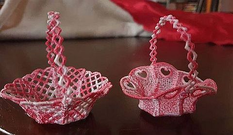 Project by Beverley with our Lacy Nutcups Party Decorations