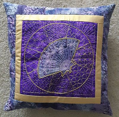 Customer project: Reverse Applique Fans by Rosemary from Australia