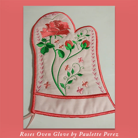 Customer project: ITH Oven Glove by Paulette from Washington, USA
