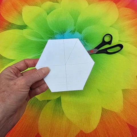 How to: Dream Big Panel Twisted Hexagon Quilt