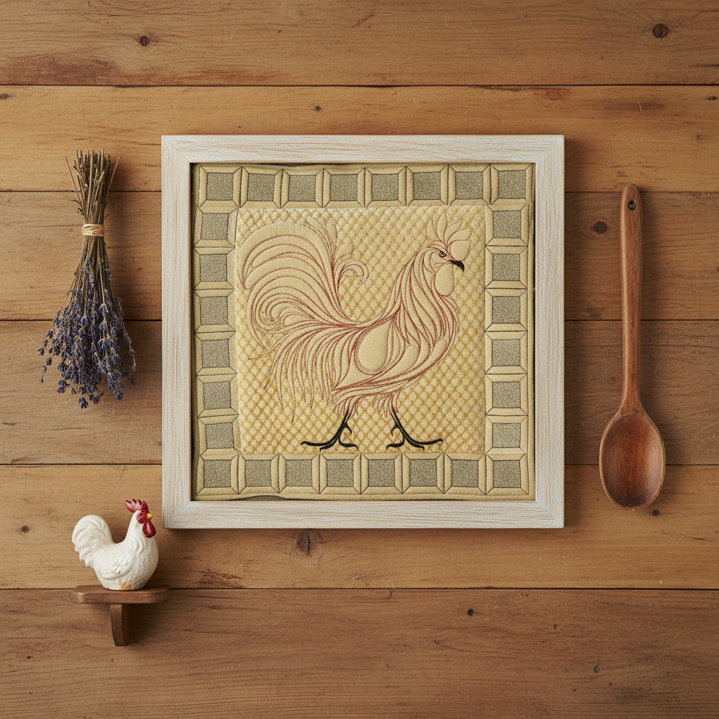 Royal Rooster Complete Quilt Bundle