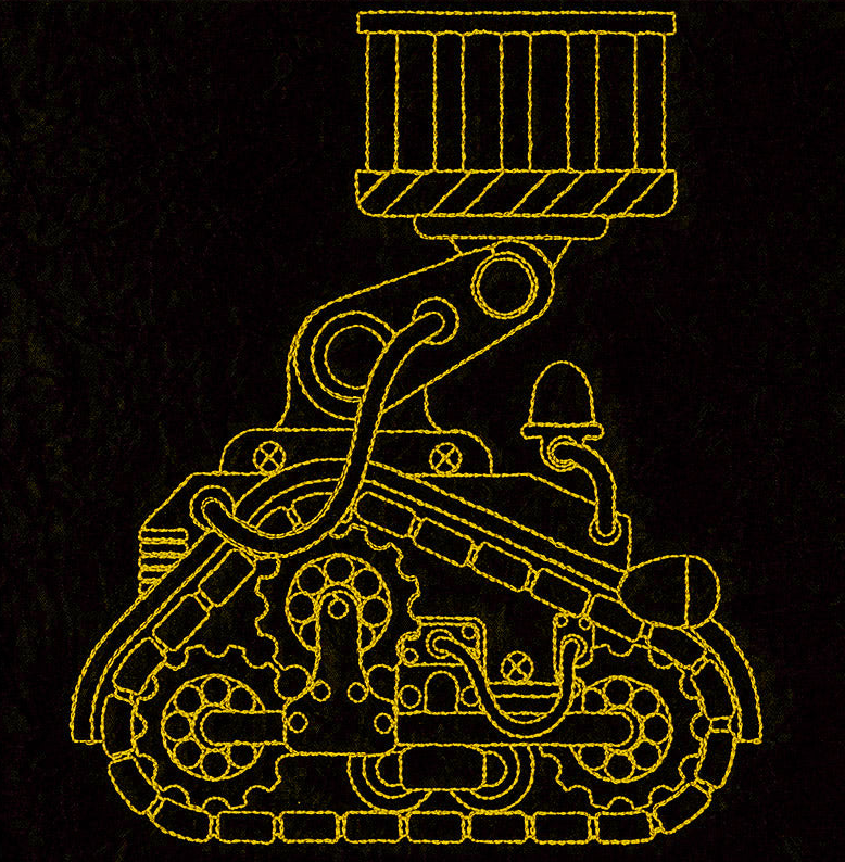 Mighty Machine in Stitches Hoist