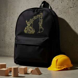 Mighty Machine in Stitches Excavator
