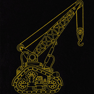 Mighty Machine in Stitches Crane
