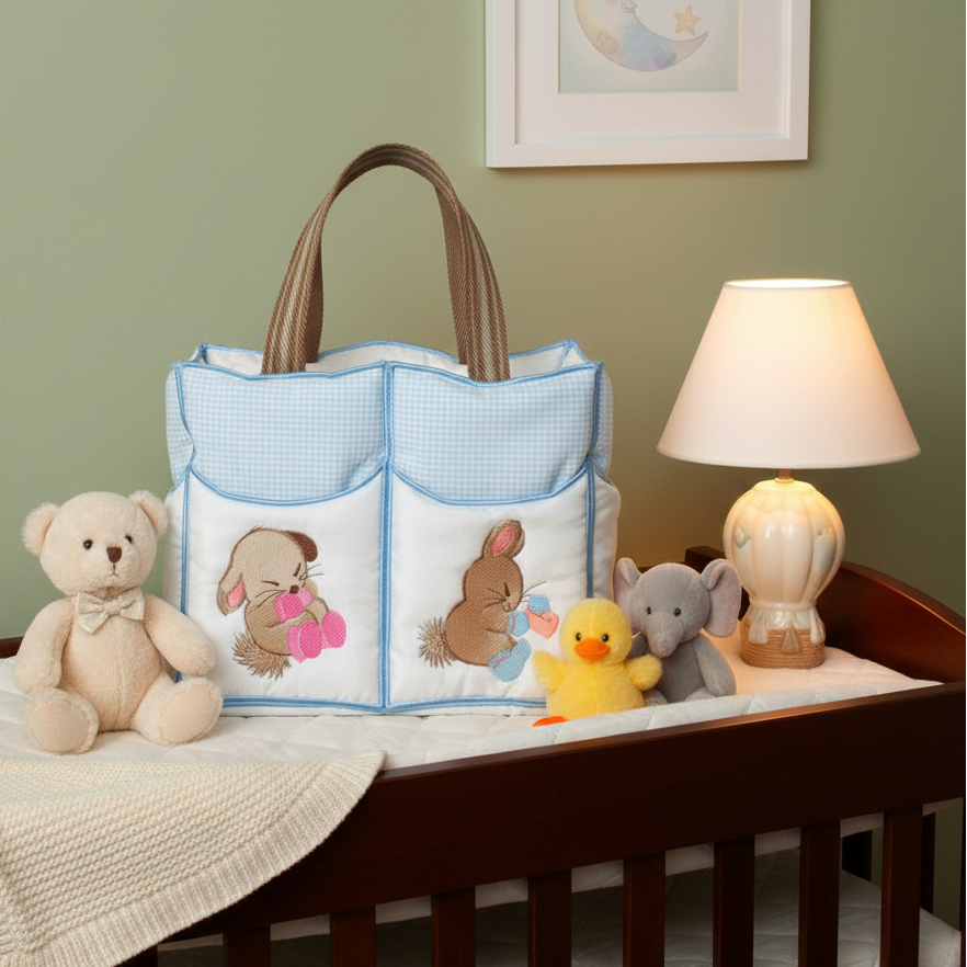 Baby Bunny Tote Bag