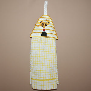 Bee Hive Towel Toppers