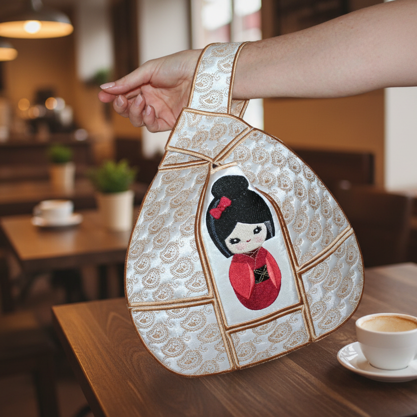 Saika Japanese Knot Bag