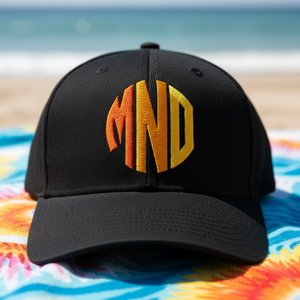 Circle Monogram Letters MNO