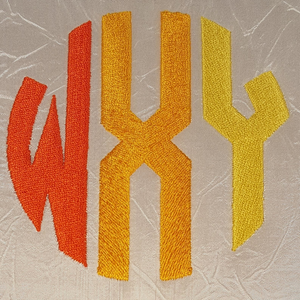 Circle Monogram Letters WXYZ