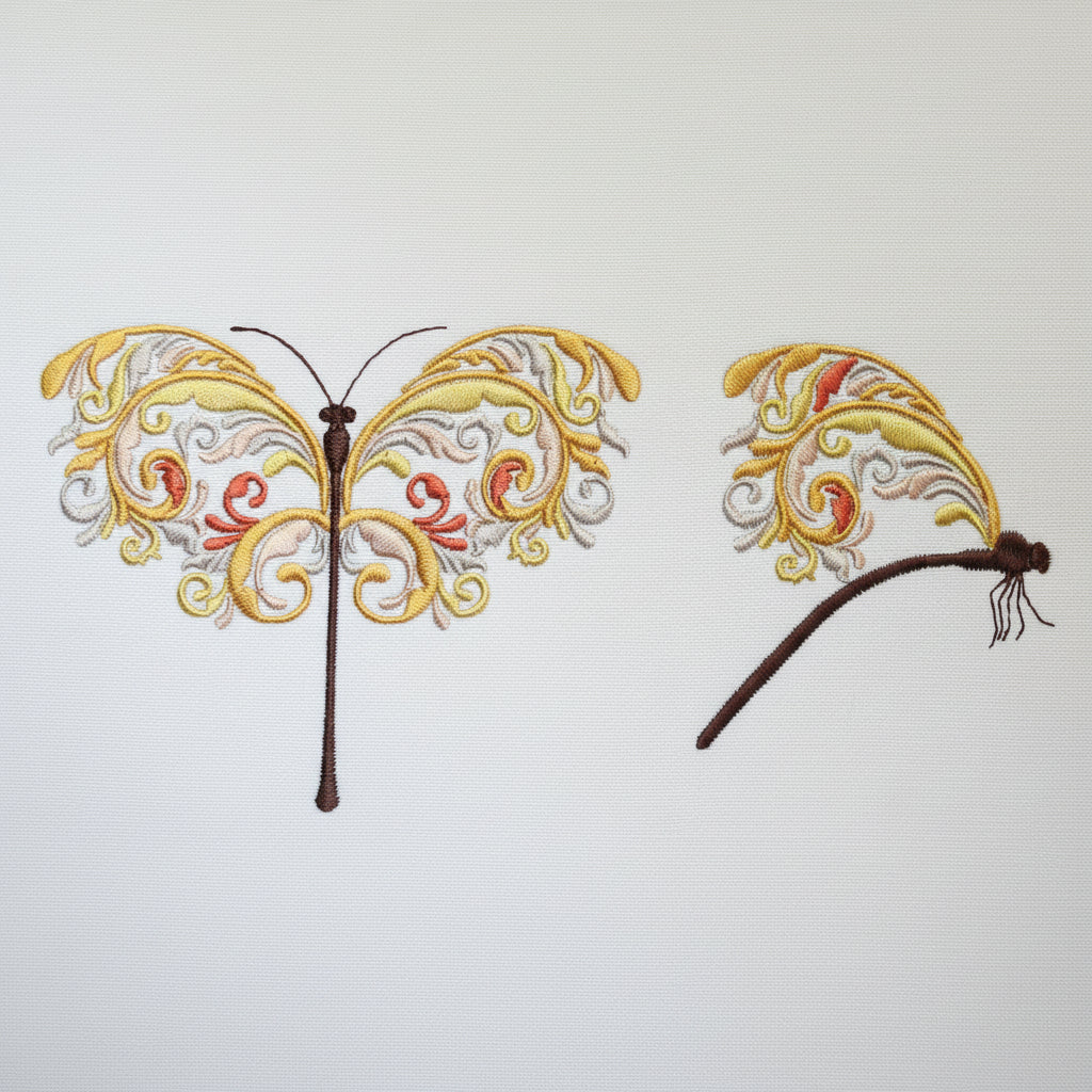 Amber Dragonfly