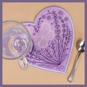 Lavender Heart Trivet Variety