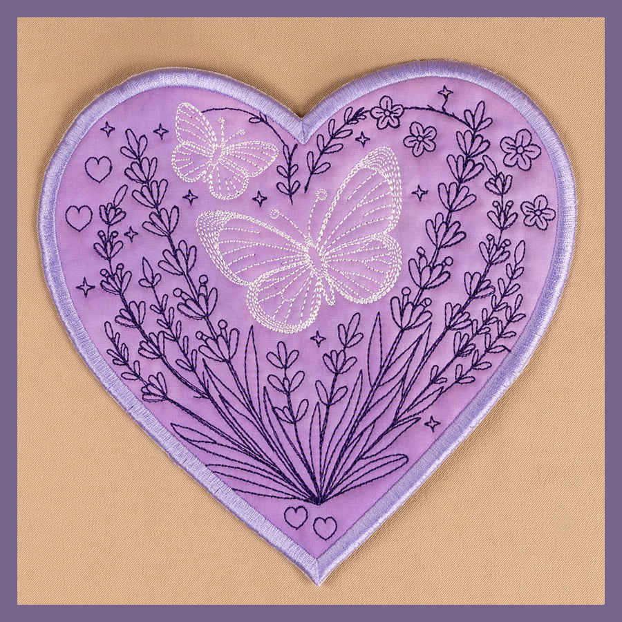 Lavender Heart Trivet Variety