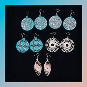 Combo Freestanding Lace Earrings Aural Adornments