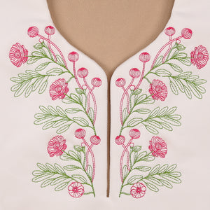 Iceland Poppies Neckline Bundle
