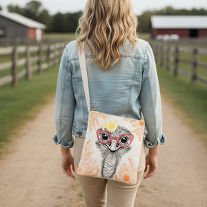 Pretty Belinda Ostrich with Glasses Bundle