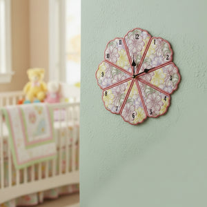 Flowerland Wall Clock