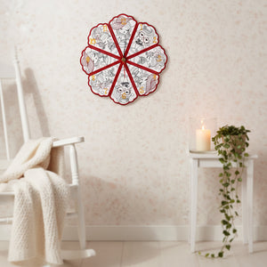 Besties Wall Clock