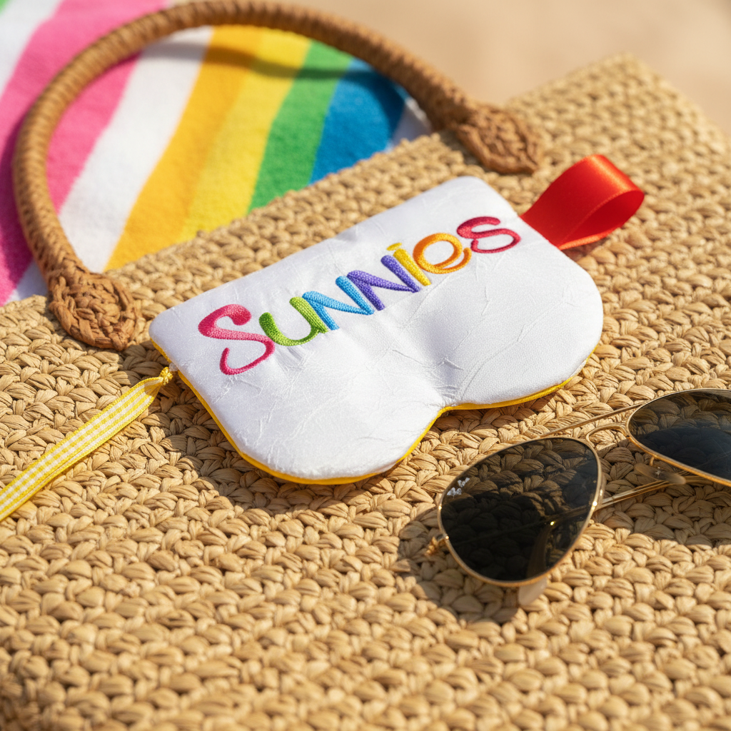Sunnies Eyeglass Case with ITH Zipper