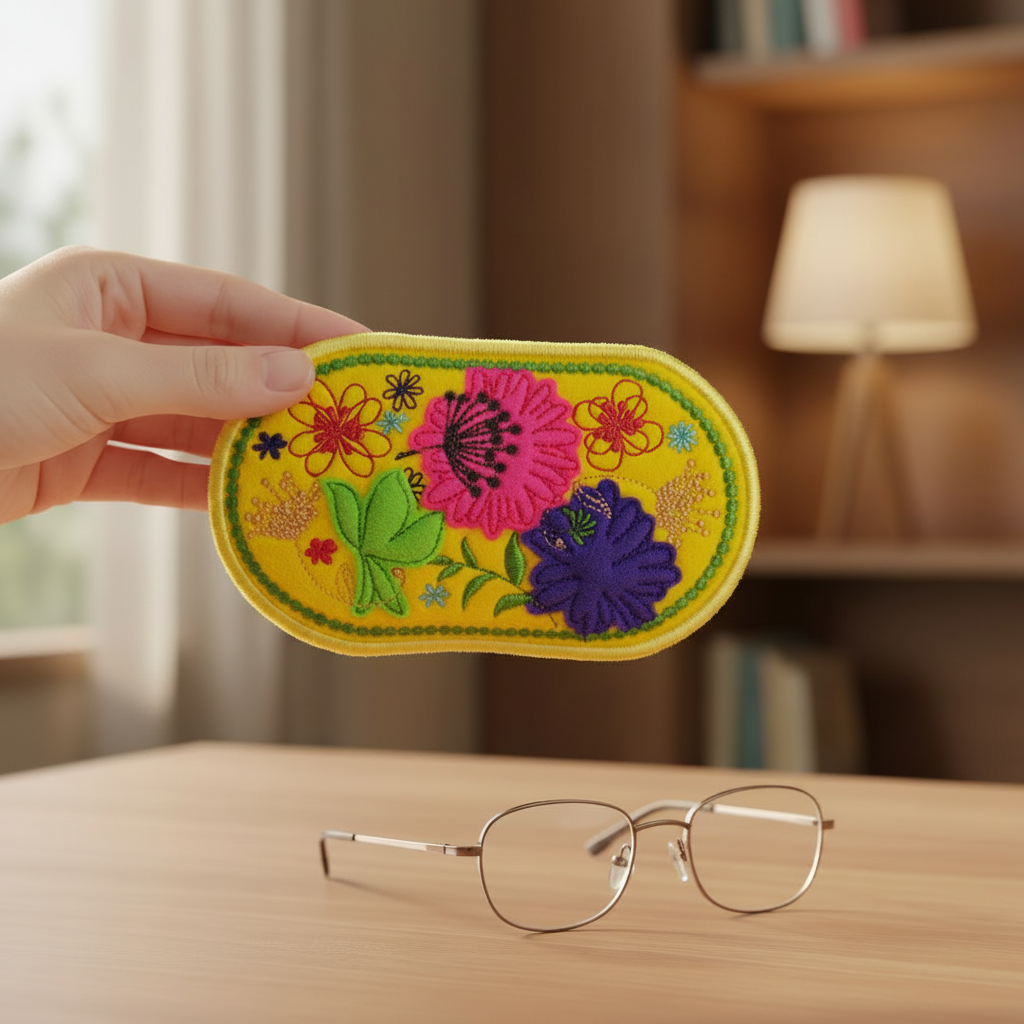 Spring Garden Eyeglass Case