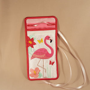 Flamingo In-the-Hoop Holder