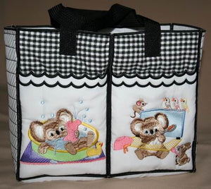 Fuzzy Wuzzy Tote Bag Bedtime